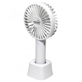 Ventilator de mana, cu dinam, 9 cm, alb - HF 9/WH